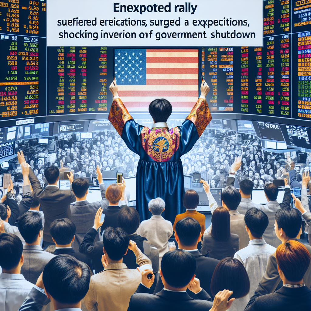 New York Stock Market Reaches All-Time Highs Amid Government Shutdown